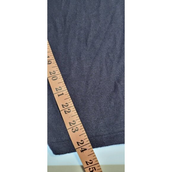 Lane Bryant Navy Blue 3/4 Sleeve Crew Neck Drawstring Waist Jumpsuit 14/16 - Picture 13 of 13